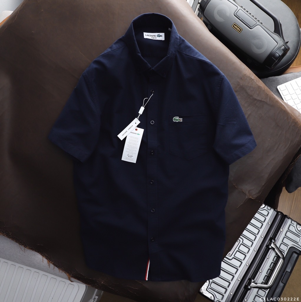 Áo Sơ Mi Cá Sấu Nam Dài Tay Lacoste #9 Áo Sơ Mi Cá Sấu Nam Dài Tay Lacoste